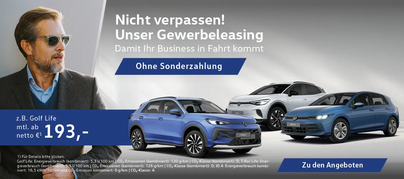 VW Gewerbeleasing Q1